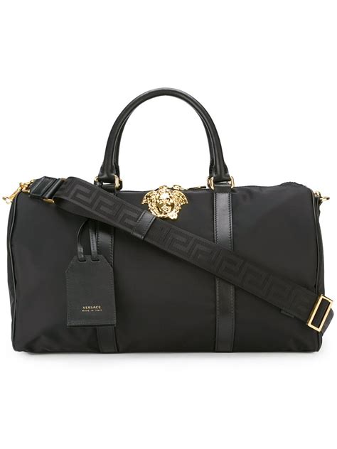 versace messenger bag ebay|Versace duffle bags men's.